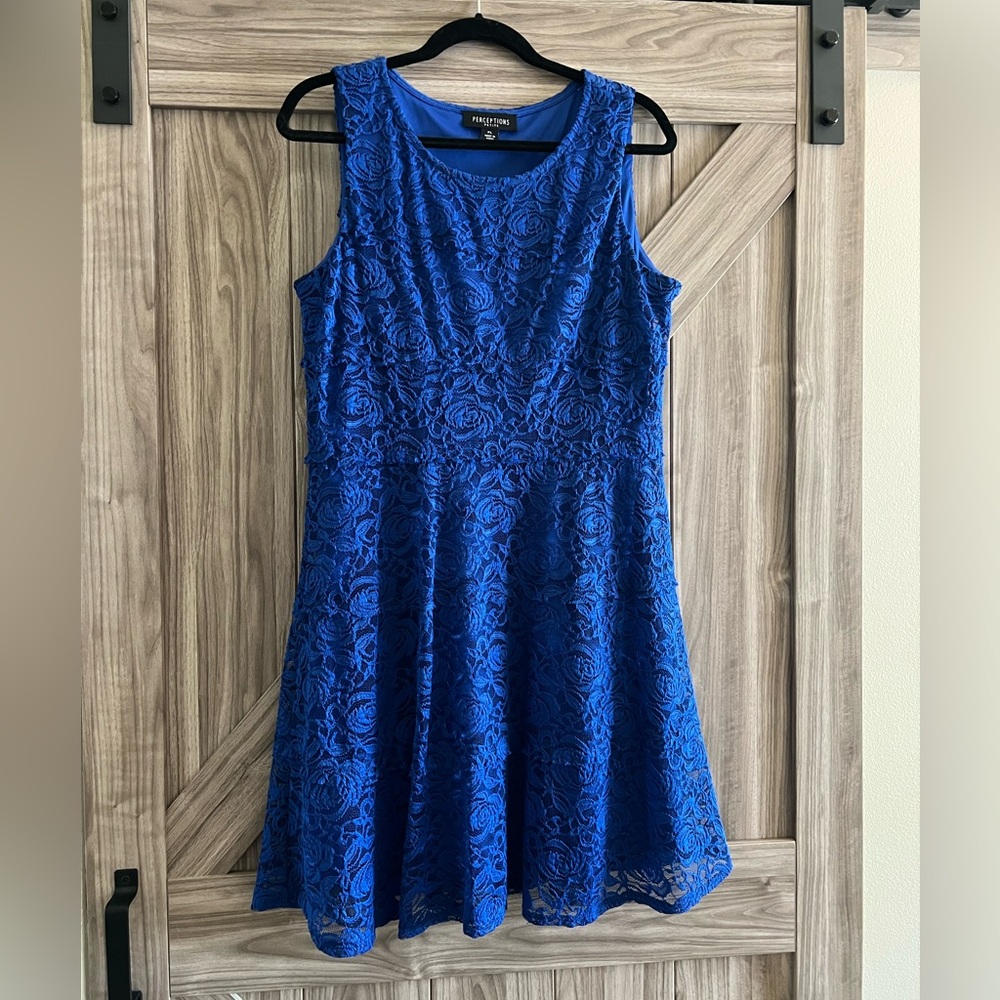 Perceptions Skater Lace Dress